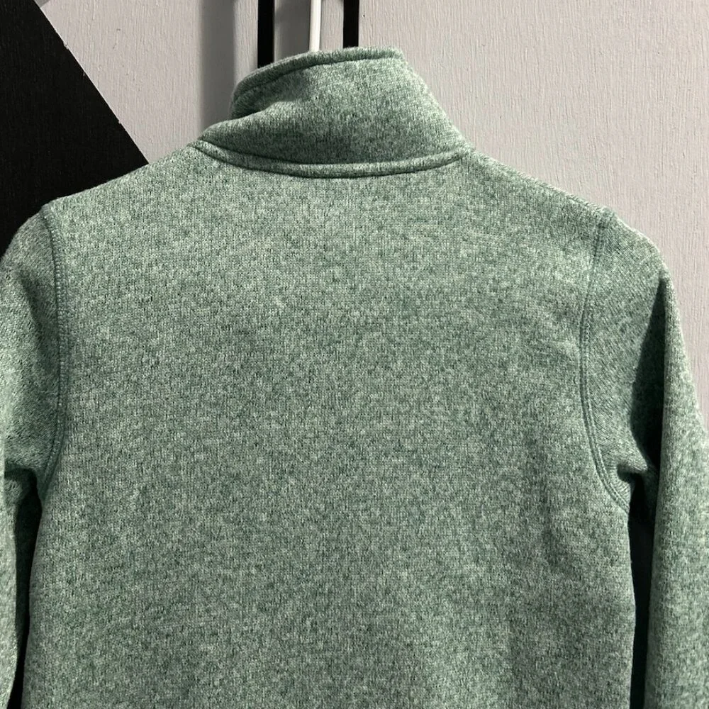 NWT Eddie Bauer Juniper Heathered Full Zip Sweater Fleece Jacket Women's XS‎